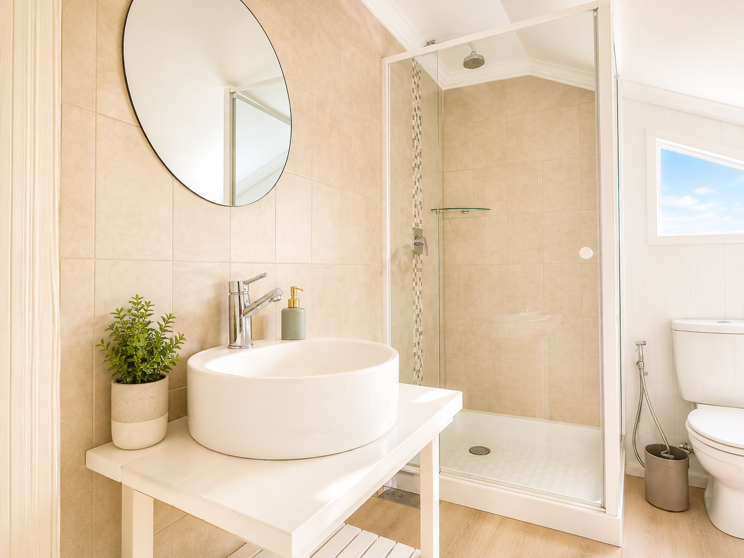 Bathroom with bathtub