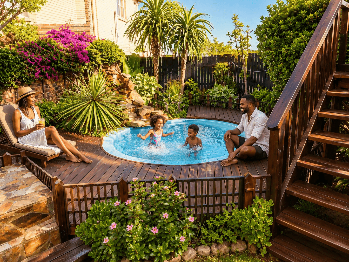 Swimming pool at Zuri Bluu