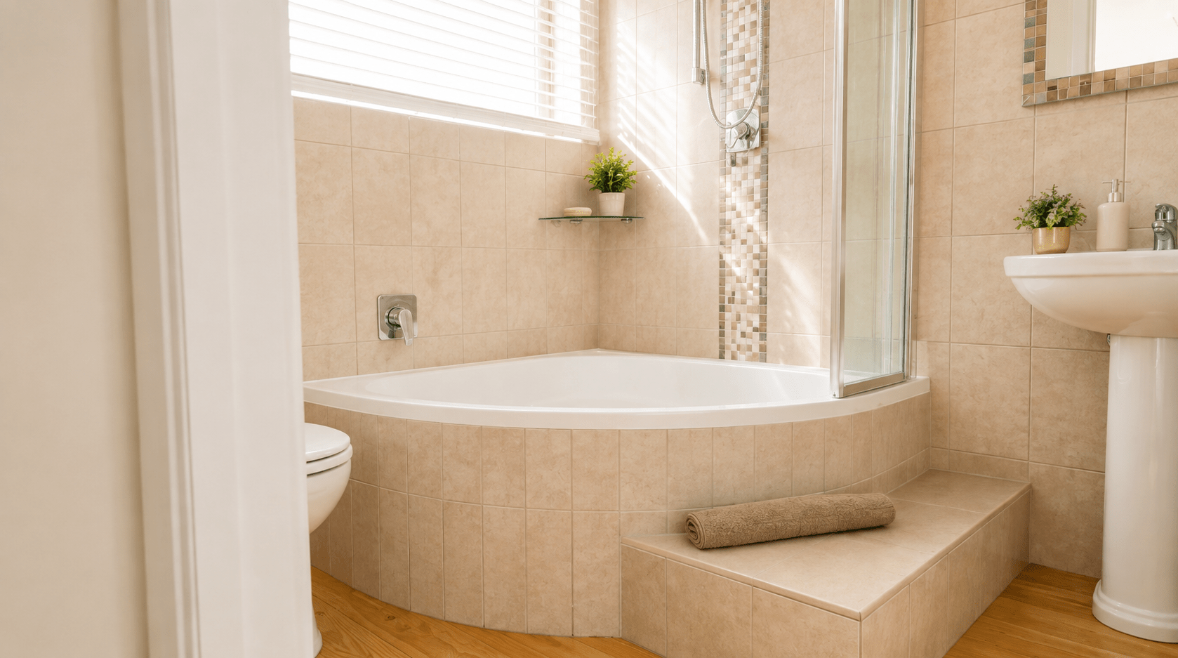 Upstairs Bath Tub